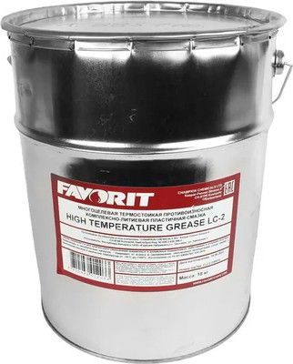 Смазка техническая Favorit High Temperature Grease LC-2 / 58280 (18кг) -