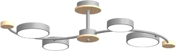 Люстра LED4U L3206-800 GR