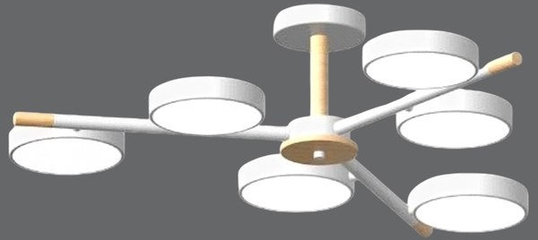 Люстра LED4U L3208-800 WH