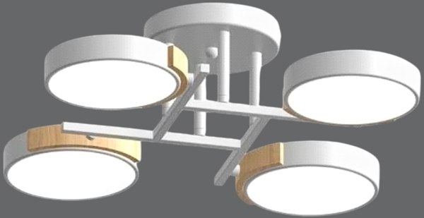 Люстра LED4U L3210-440 WH