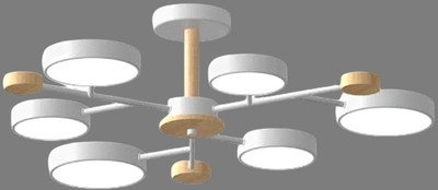 Люстра LED4U L3214-750 WH -