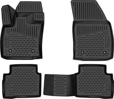 Комплект ковриков для авто ELEMENT ELEMENT3DAN0145210k для Geely Tugella (4шт) - 