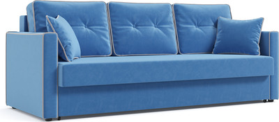 Диван Mio Tesoro Атлантикс 3-х местный (Velutto 72, сван) -