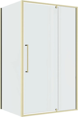 

Душевой уголок, Nova NG-45-11ASG-A80SG-34 110х80х195