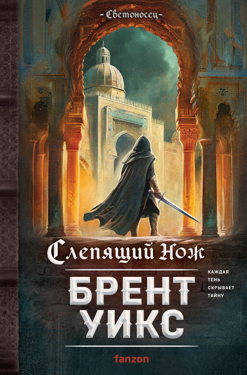 Художественная книга Fanzon Слепящий нож, твердая обложка (Уикс Брент)