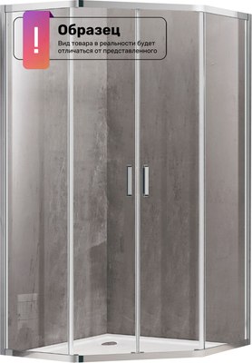 

Душевой уголок, Glass Line Пента 90