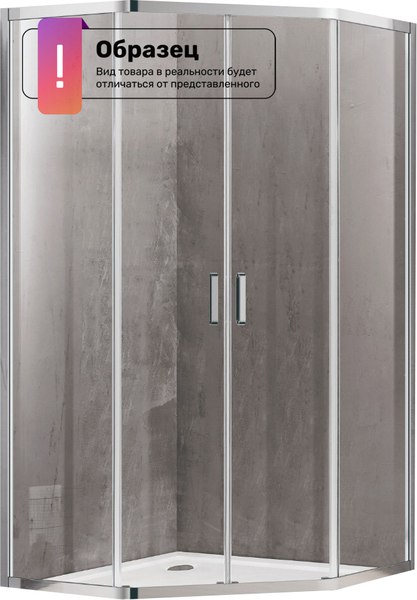Душевой уголок Adema Glass Line Пента 90
