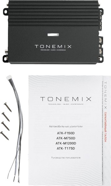 Автомобильный усилитель Tonemix ATK-T175D
