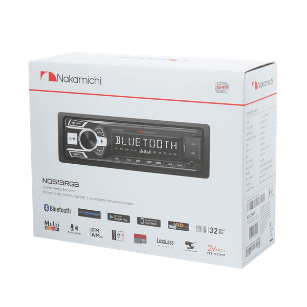 Бездисковая автомагнитола Nakamichi NQ513RGB