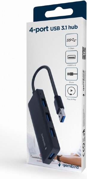 USB-хаб Gembird UHB-U3P4-03