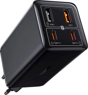 Зарядное устройство сетевое Baseus GaN6 Pro 100W EU / P10162705112-00 (черный) - 