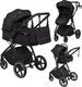 Детская универсальная коляска INDIGO Target 3в1 (черный) - 