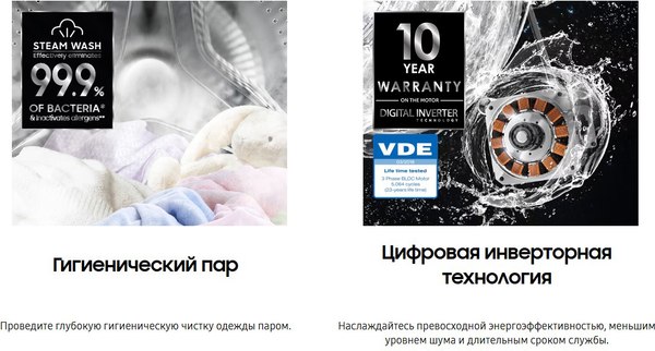 Стиральная машина Samsung WW60AG4S00CELD