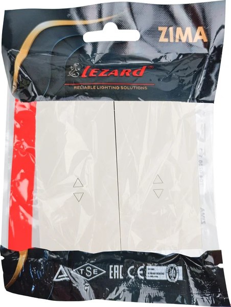 Выключатель Lezard Zima 704-9088-106QC (слоновая кость)