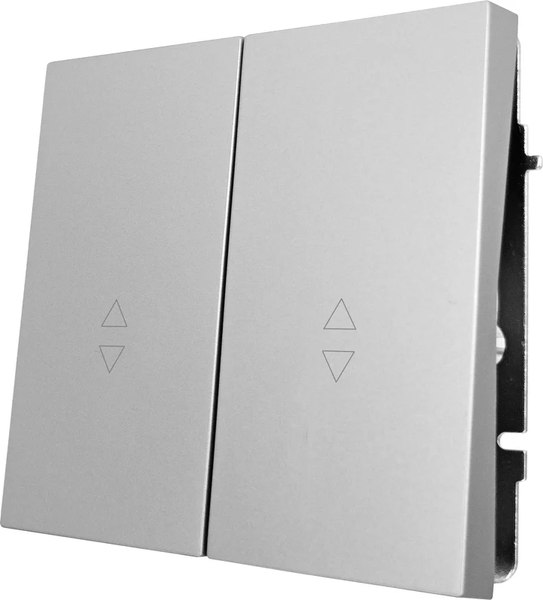 Выключатель Lezard Zima 704-7488-106QC (серый матовый)
