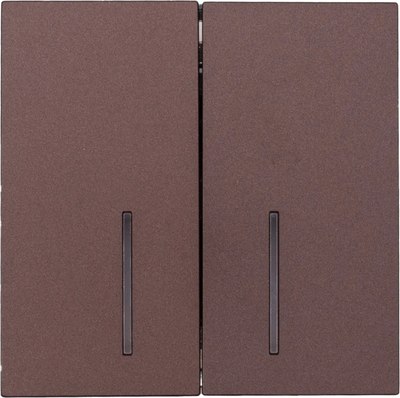 Выключатель Lezard Zima 704-7388-112QC (шоколад) - 