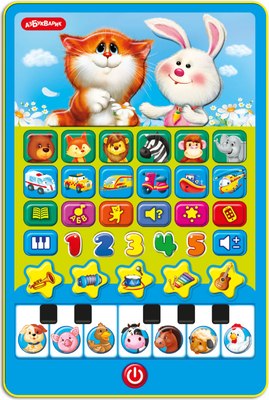 

Развивающая игрушка, Игровой планшетик Мои друзья зверята / 3377