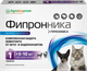 Таблетки от паразитов Pchelodar Фипронника для собак и кошек 5-10кг (1 таблетка) - 