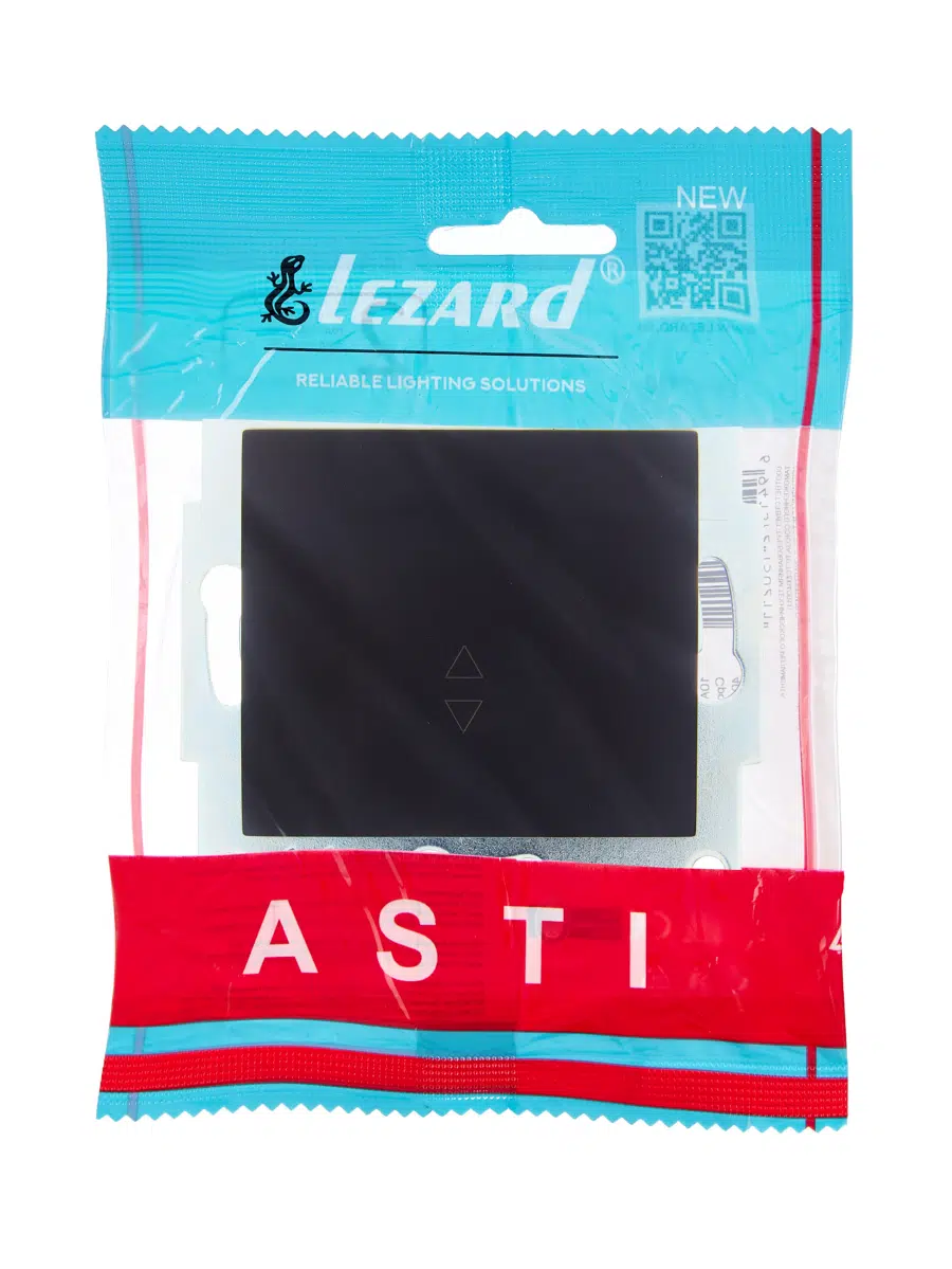 Выключатель Lezard Asti 7081-4242-114 (черный бархат) — фото 4