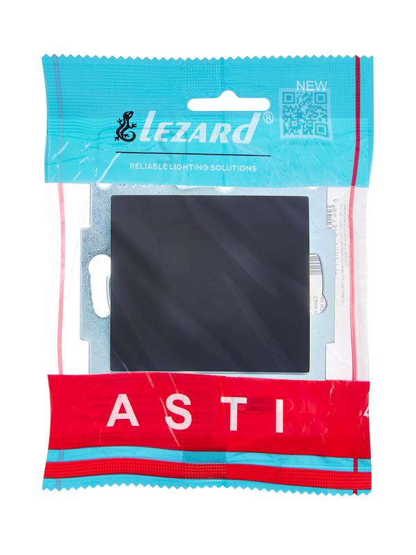 Выключатель Lezard Asti 7081-4288-100 (черный бархат) — фото 4