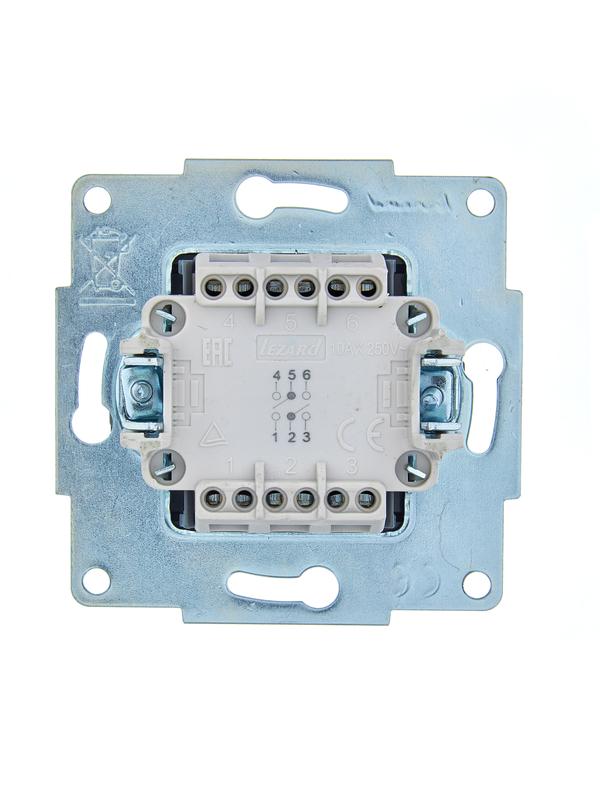 Выключатель Lezard Asti 7081-4288-106 (черный бархат) — фото 3