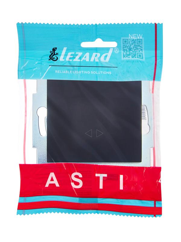 Выключатель Lezard Asti 7081-4288-107 (черный бархат) — фото 4