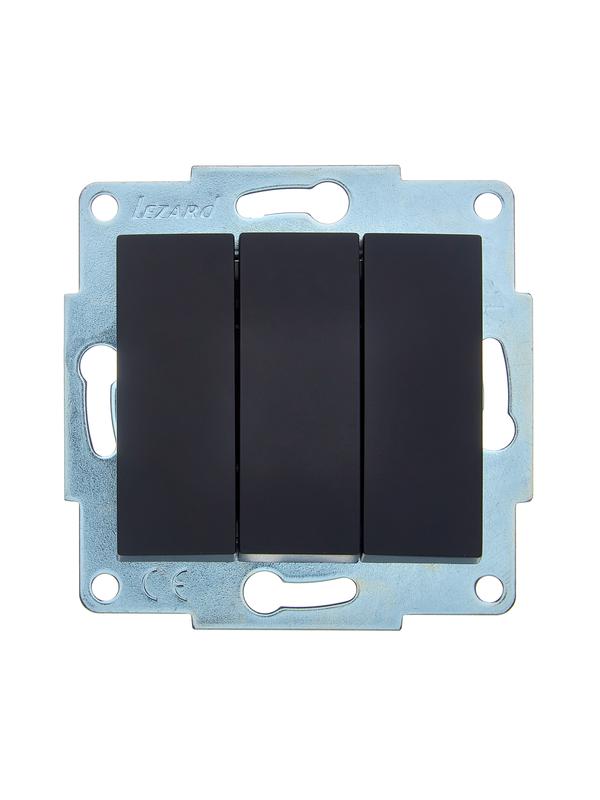 Выключатель Lezard Asti 7081-4288-109 (черный бархат)