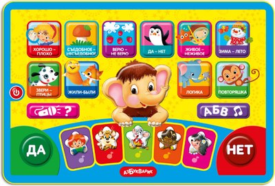 

Развивающая игрушка, Игровой планшетик Маленький умник / 3378