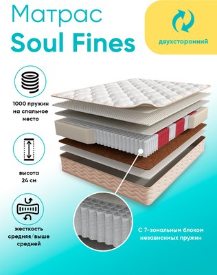 

Матрас, Soul Fines 80x186