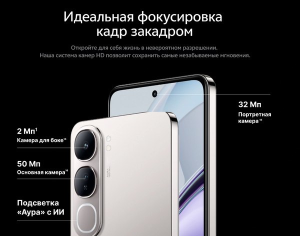 Смартфон Vivo V40 Lite 8GB/256GB (титановое сияние)