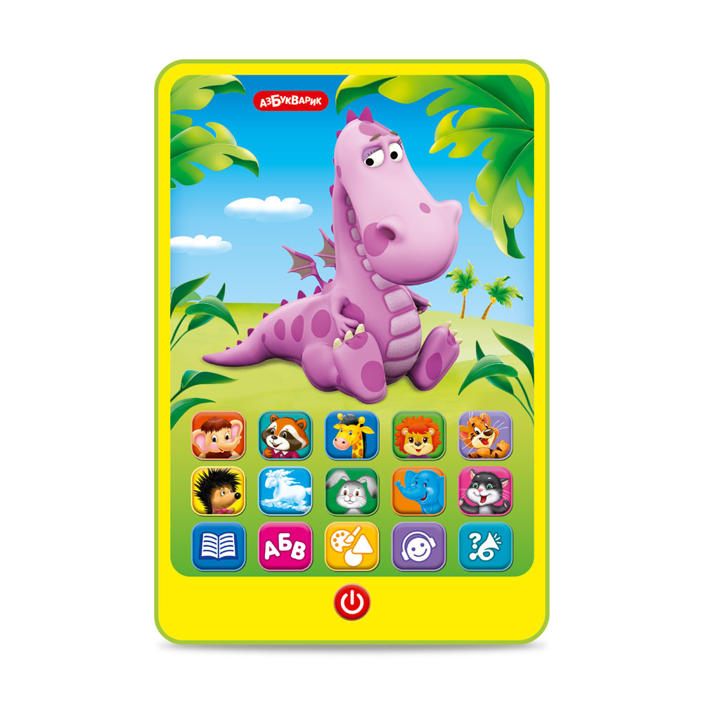 Развивающая игрушка Азбукварик Говорящий планшетик Дракончик / 3376