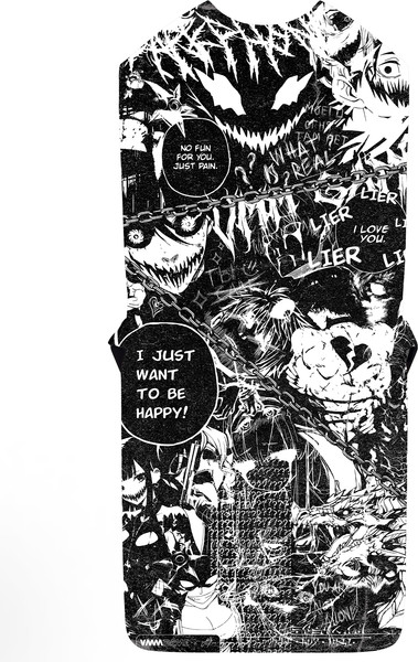 Купить Чехол на кресло Vmmgame Poncho Print Fear / P2FR в Бресте