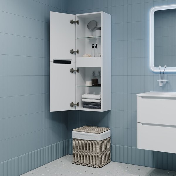 Купить Шкаф-полупенал для ванной IDDIS Edifice EDI35W0i97 в Минске