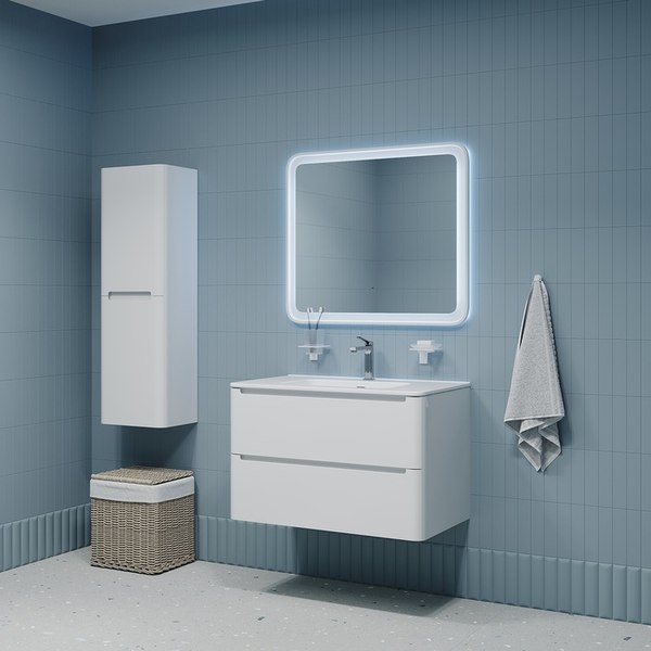Купить Шкаф-полупенал для ванной IDDIS Edifice EDI35W0i97 в Минске