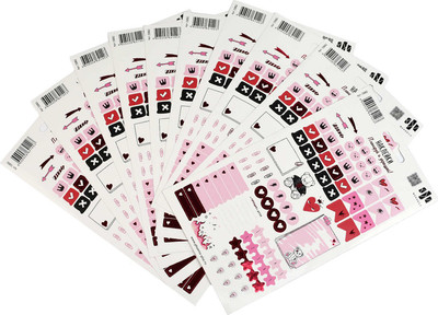 Набор наклеек Феникс+ Розовый микс / 70882 - 