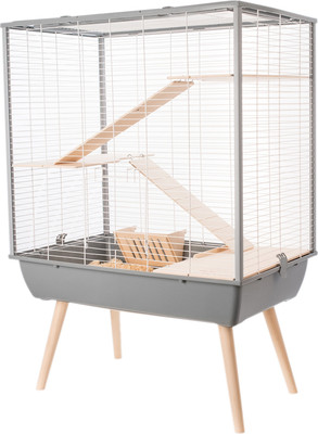 Клетка для грызунов Zolux Neo Cozy H80 / 205620GRI (серый) -