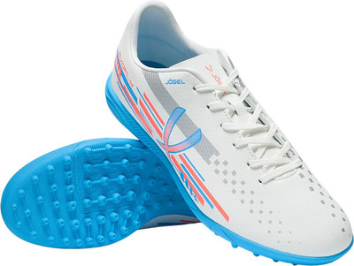Бутсы футбольные Jogel Evofly TF Talant (р.41.5, белый/голубой) - 