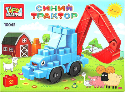 

Конструктор, Синий Трактор / 10042-BA