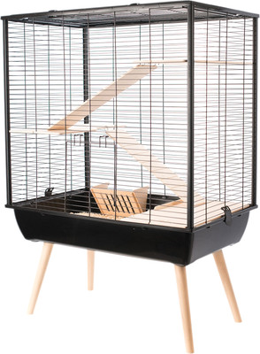 Клетка для грызунов Zolux Neo Cozy H80 / 205620NOI (черный) -