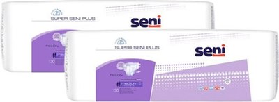 Подгузники для взрослых Seni Super Plus Medium (2x30шт) -