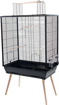 Клетка для птиц Zolux Neo Jili XL / 104135NOI (черный) - 
