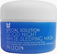 Маска для лица кремовая Mizon Good Night White Sleeping Mask ночная осветляющая (80мл) - 