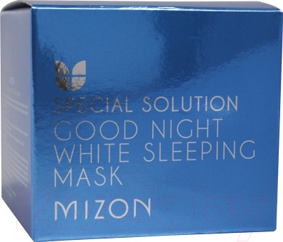Маска для лица кремовая Mizon Good Night White Sleeping Mask ночная осветляющая (80мл)