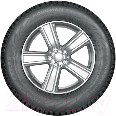 Зимняя шина Nokian Tyres Nordman 7 SUV 255/65R17 114T (шипы)