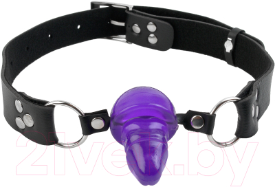 Кляп-шар Pipedream Penis Ball Gag / 4499 (фиолетовый)