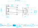 Миниатюра изображения товара Кронштейн для телевизора ARM Media LCD-104 (черный)