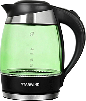 Электрочайник StarWind SKG2213 (зеленый/черный) - 