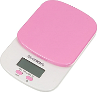 Кухонные весы StarWind SSK2157 (розовый) - 