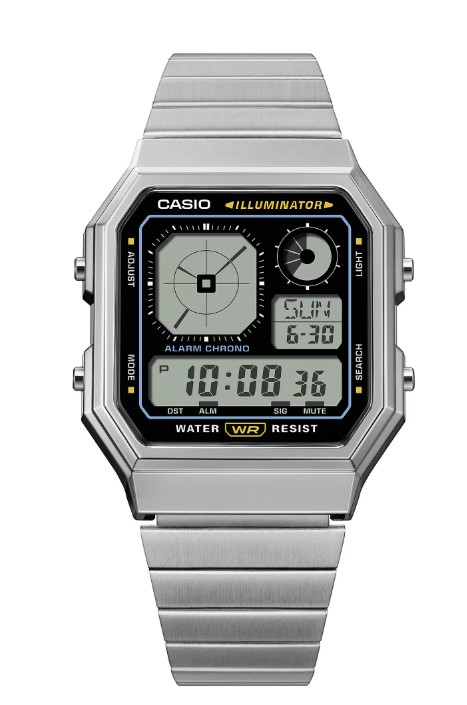 Часы наручные мужские Casio A-130WE-1A — фото 4