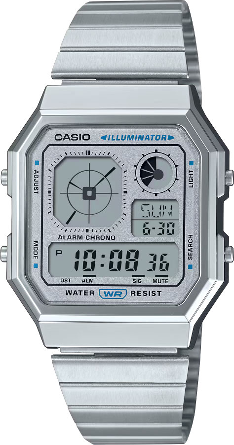 Часы наручные мужские Casio A-130WE-7A — фото 1